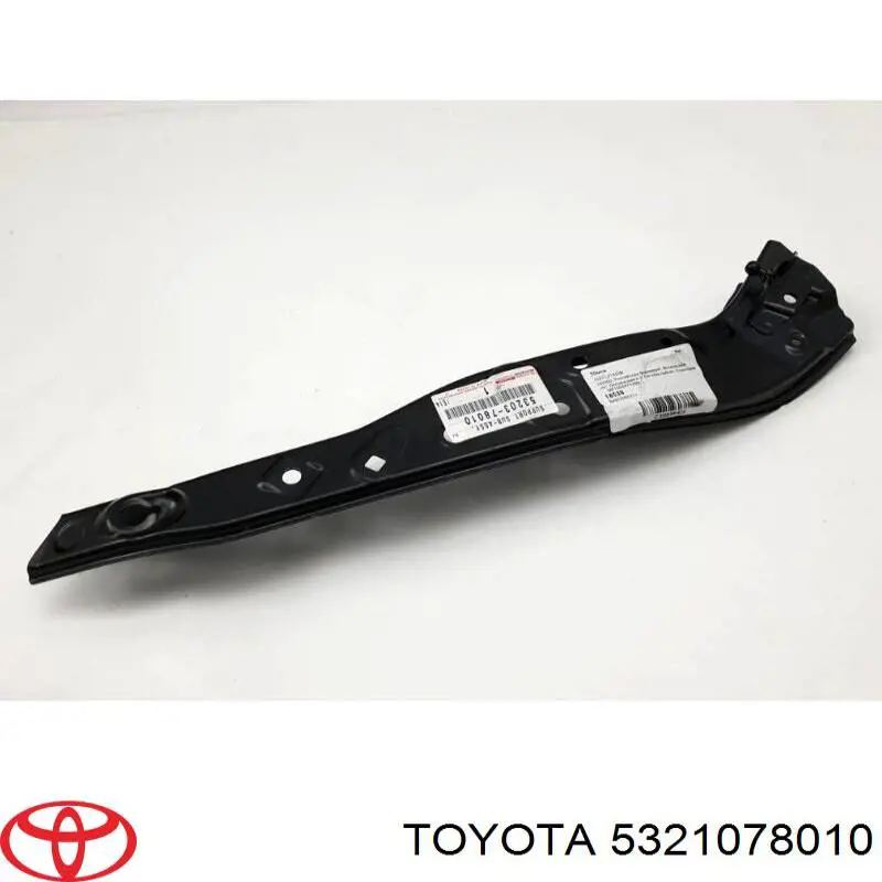 5321078010 Toyota soporte de radiador superior (panel de montaje para foco)