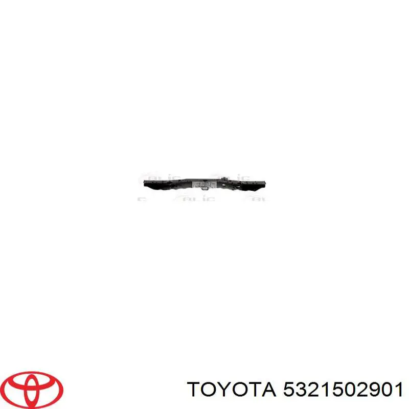 5321502901 Toyota soporte de radiador inferior (panel de montaje para foco)