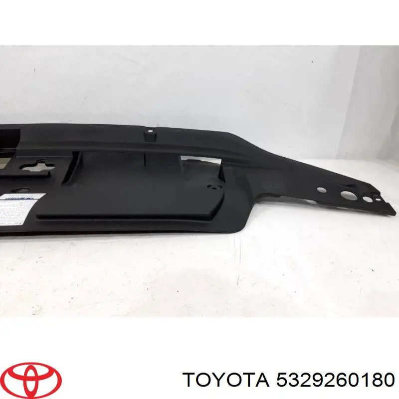 Cubierta superior del panel frontal (soporte del radiador) 5329260180 Toyota