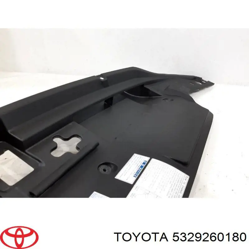 5329260180 Toyota Cubierta superior del panel frontal (soporte del radiador)