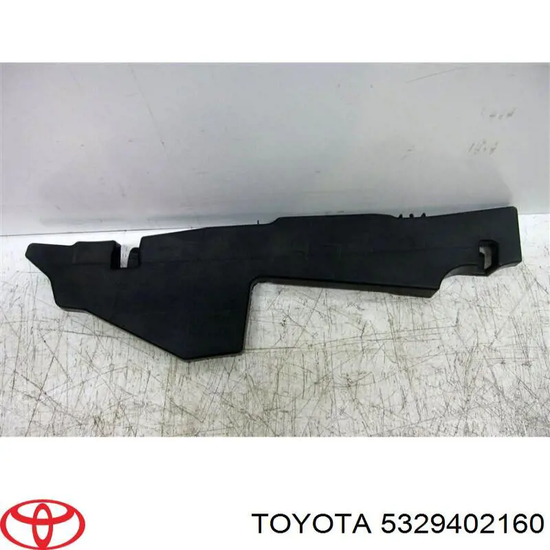 5329402160 Toyota Deflector de aire del radiador izquierdo