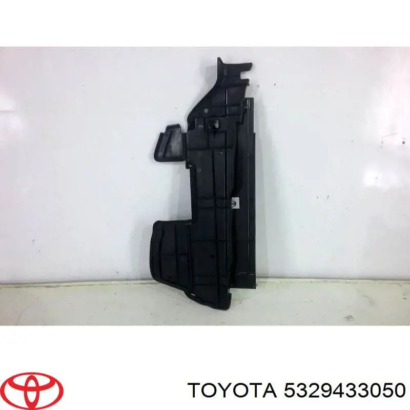 5329433050 Toyota deflector de aire, radiador, izquierdo