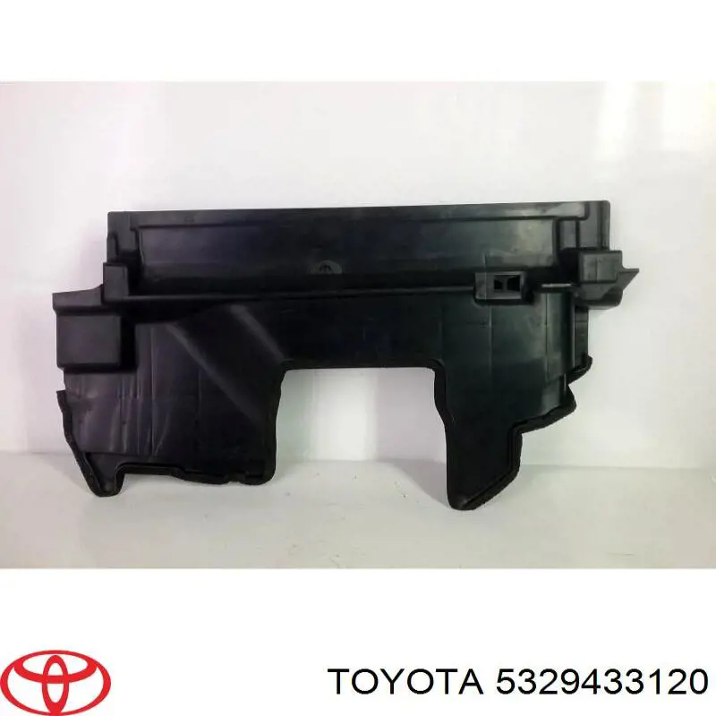 5329433120 Toyota deflector de aire, radiador, izquierdo