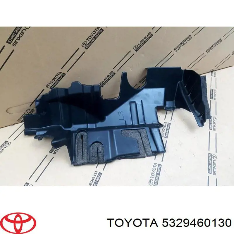 5329460130 Toyota ajuste panel frontal (calibrador de radiador Superior)