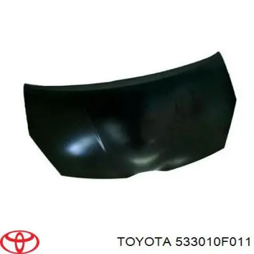 533010F011 Toyota capó del motor