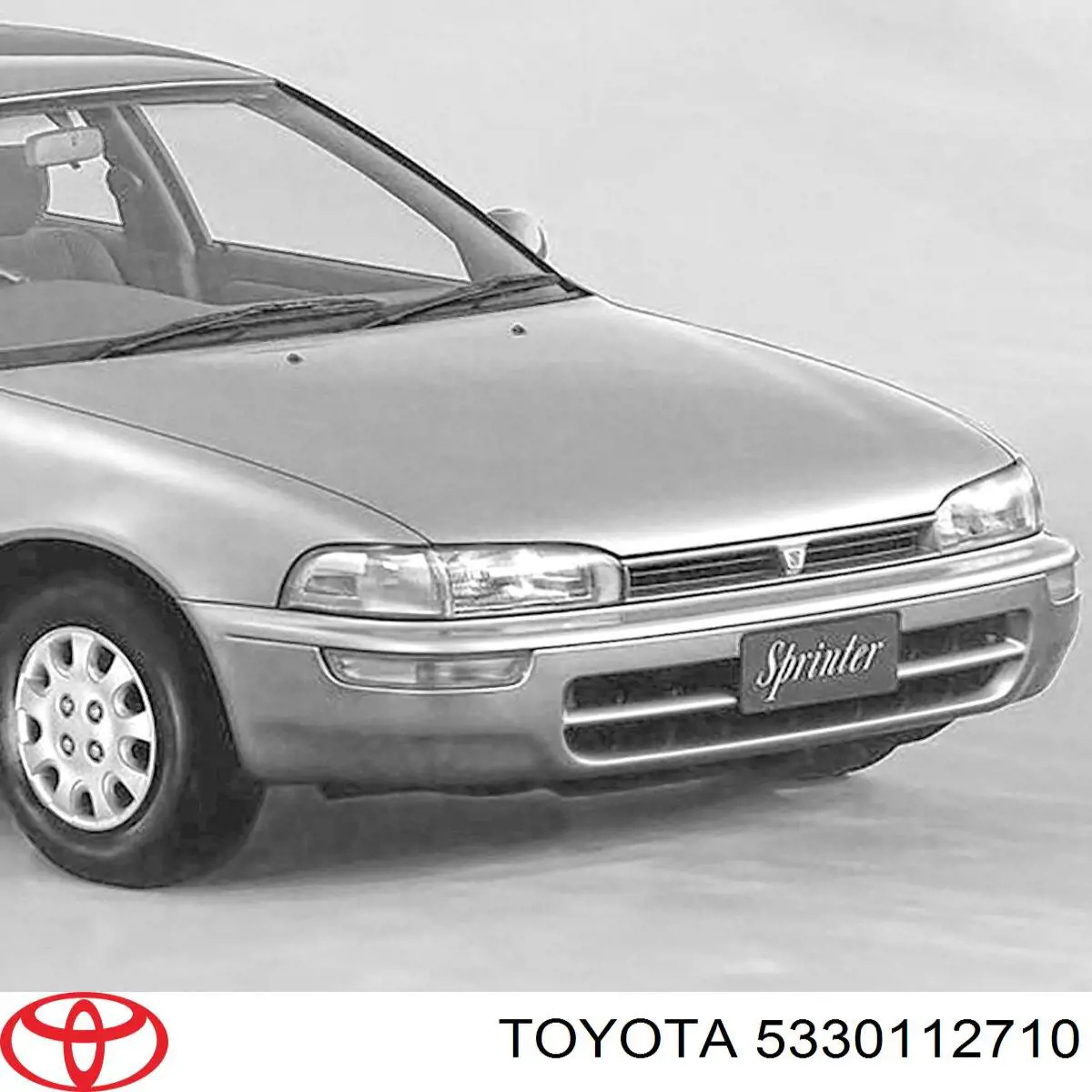 5330112710 Toyota Capó delantero