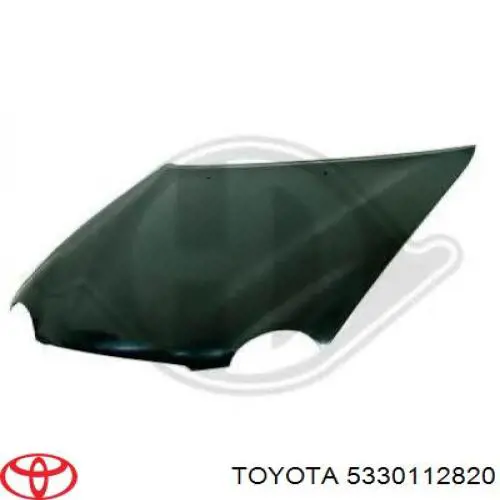 Capó del motor Toyota 5330112820 precio, desde 195,54 EUR