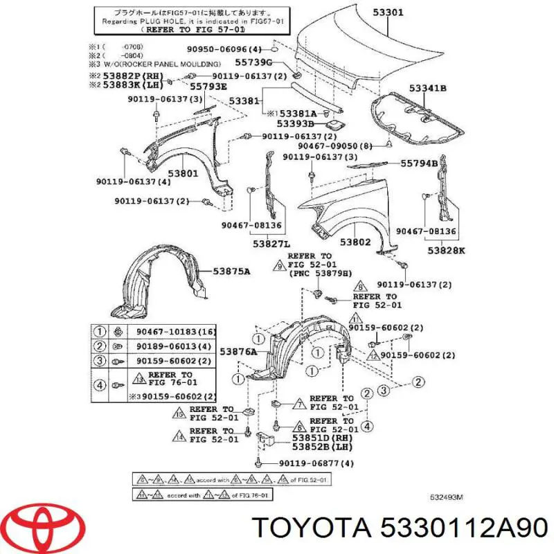 Capot para Toyota Scion XB 