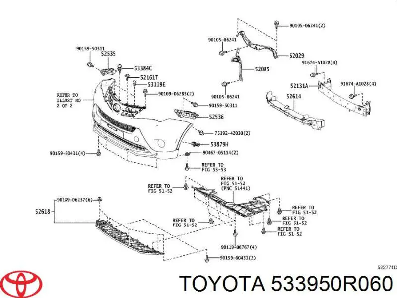 533950R060 Toyota