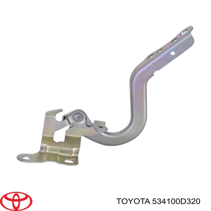Bisagra derecha del capó Toyota 534100D320 precio, desde 34,54 EUR