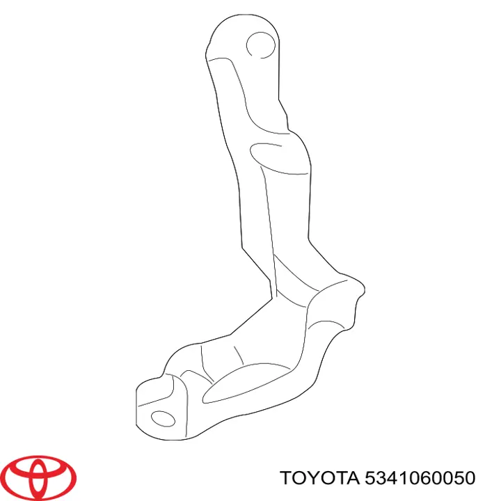 Comprar 5341060050 Toyota Bisagra derecha del capó