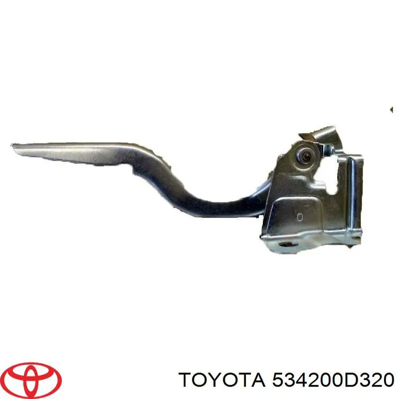 Bisagra de capot izquierda para Toyota Yaris (P13)
