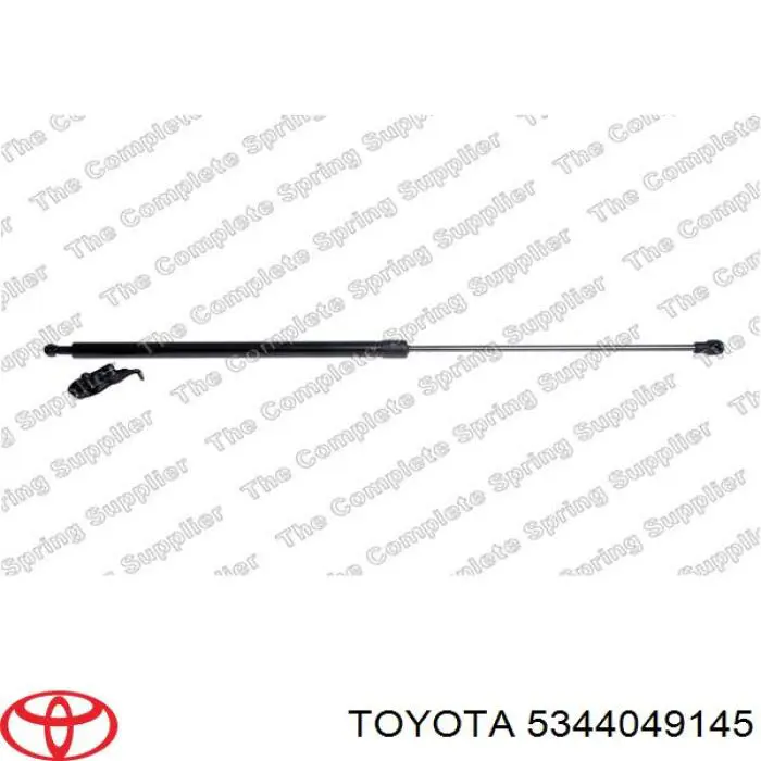 5344049145 Toyota muelle neumático, capó de motor