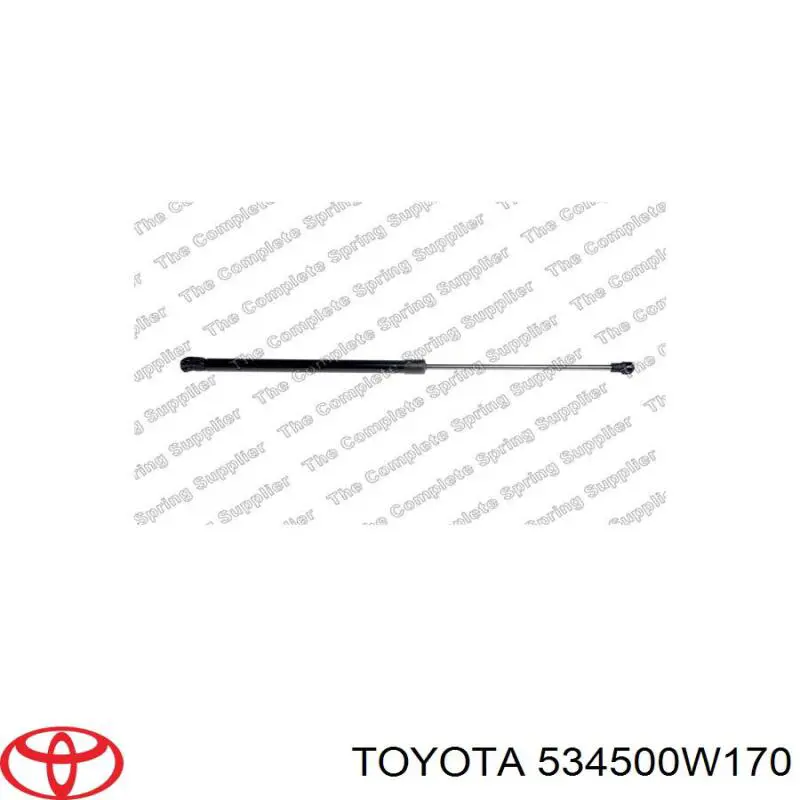 534500W170 Toyota muelle neumático, capó de motor