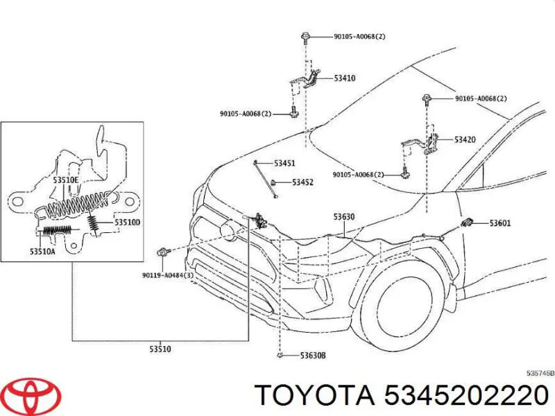 5345202220 Toyota