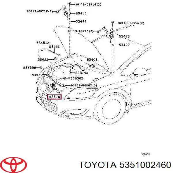 5351002460 Toyota