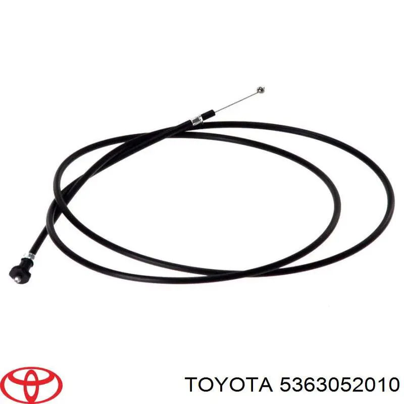 536300D010 Toyota cable de capó del motor