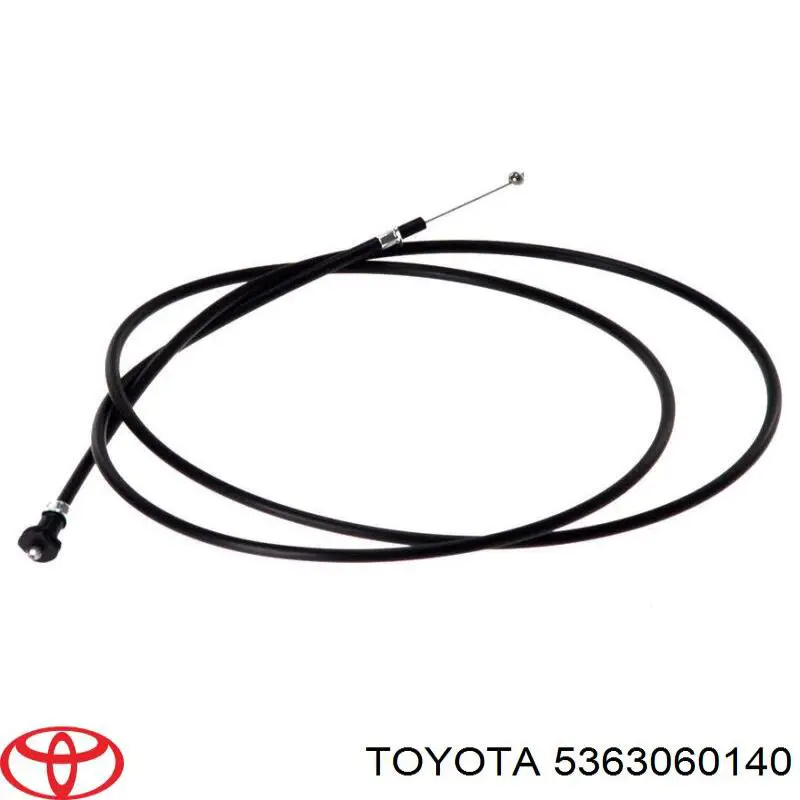 5363060140 Toyota cable de capó del motor