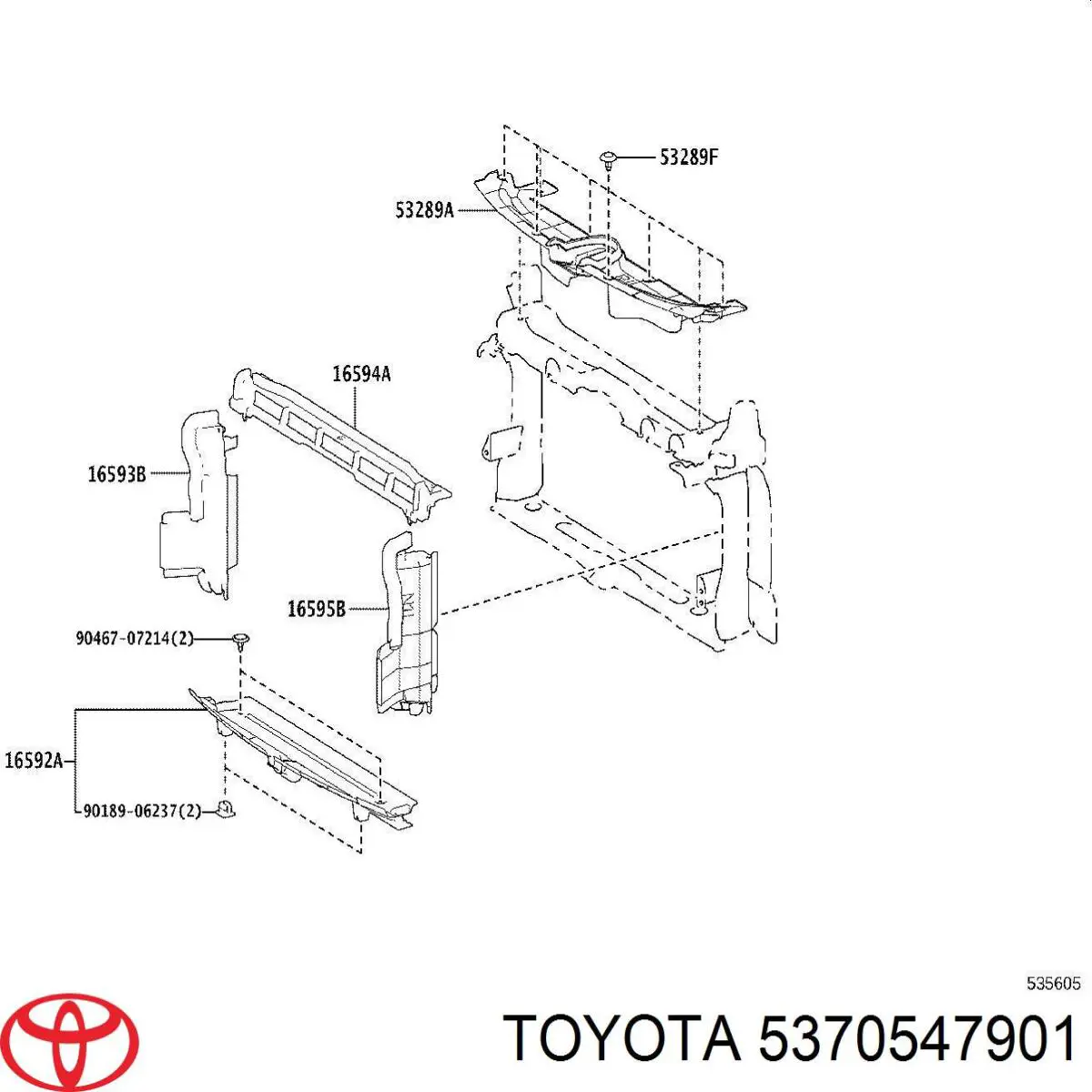 5370547901 Toyota