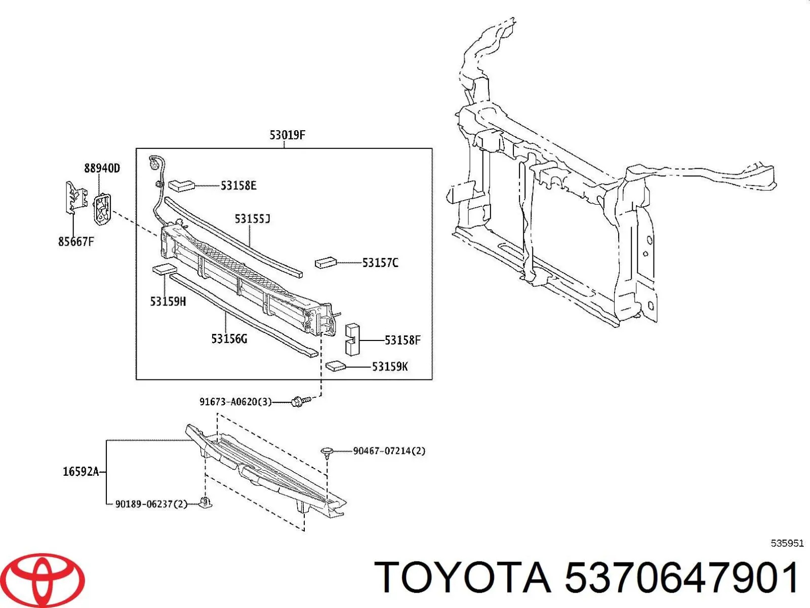 5370647901 Toyota