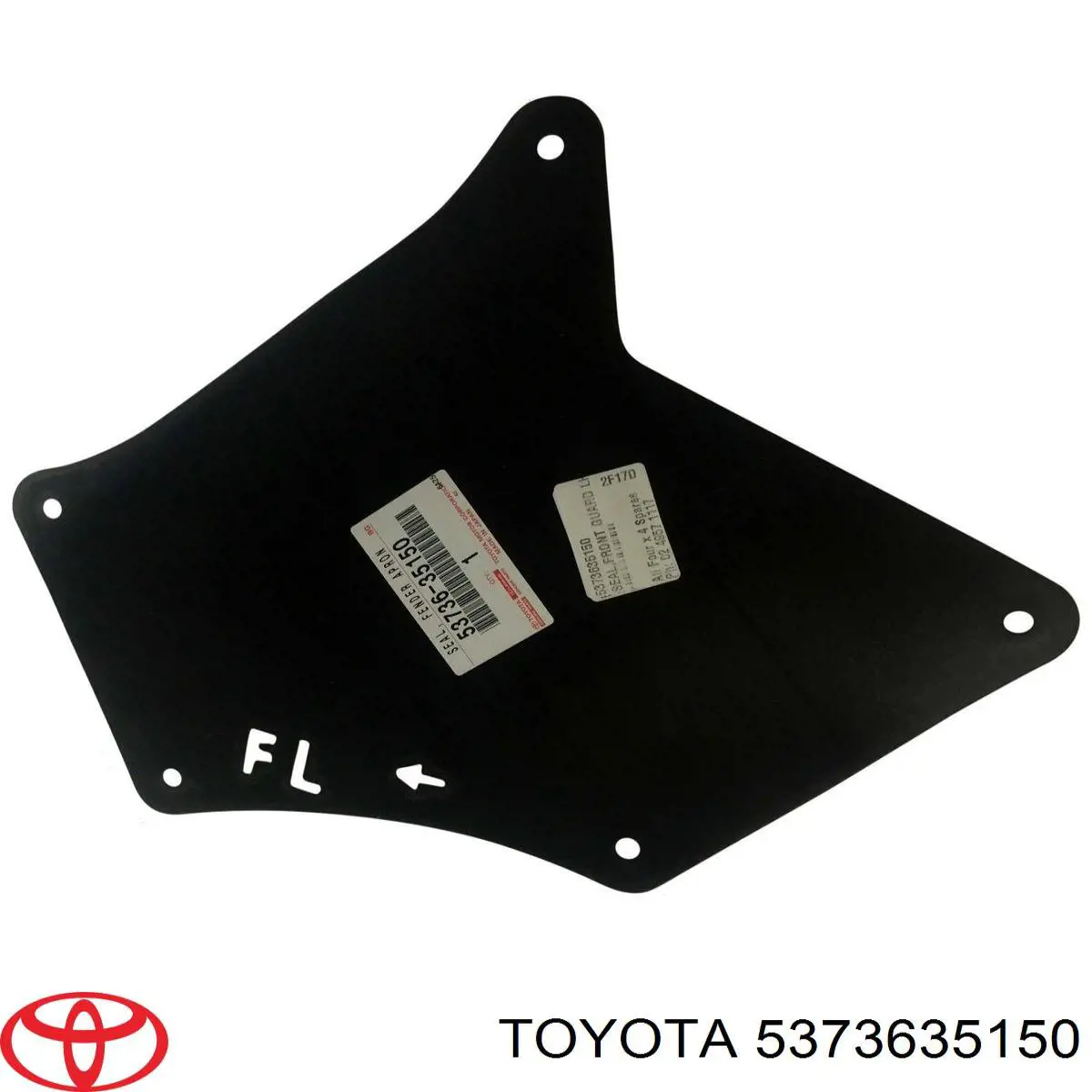 5373635150 Toyota sello de guardabarros
