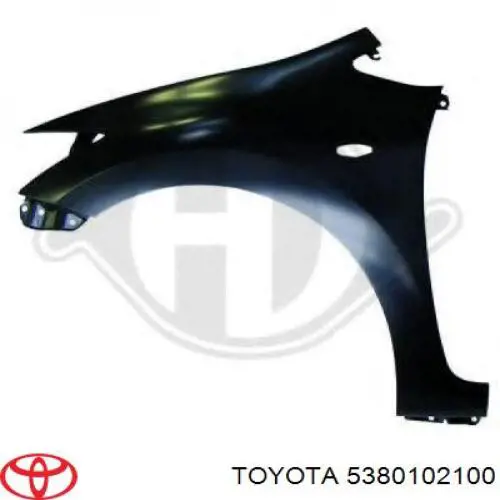 Guardabarros delanteros derecho Toyota 5380102100 precio, desde 80,36 EUR