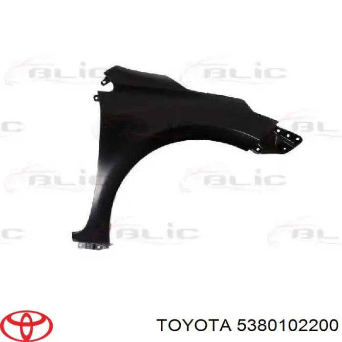 Guardabarros delantero derecho para Toyota Corolla (E18)
