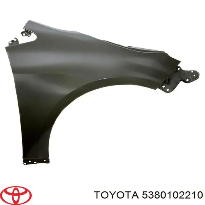 Guardabarros delanteros derecho Toyota 5380102210 precio, desde 157,67 EUR