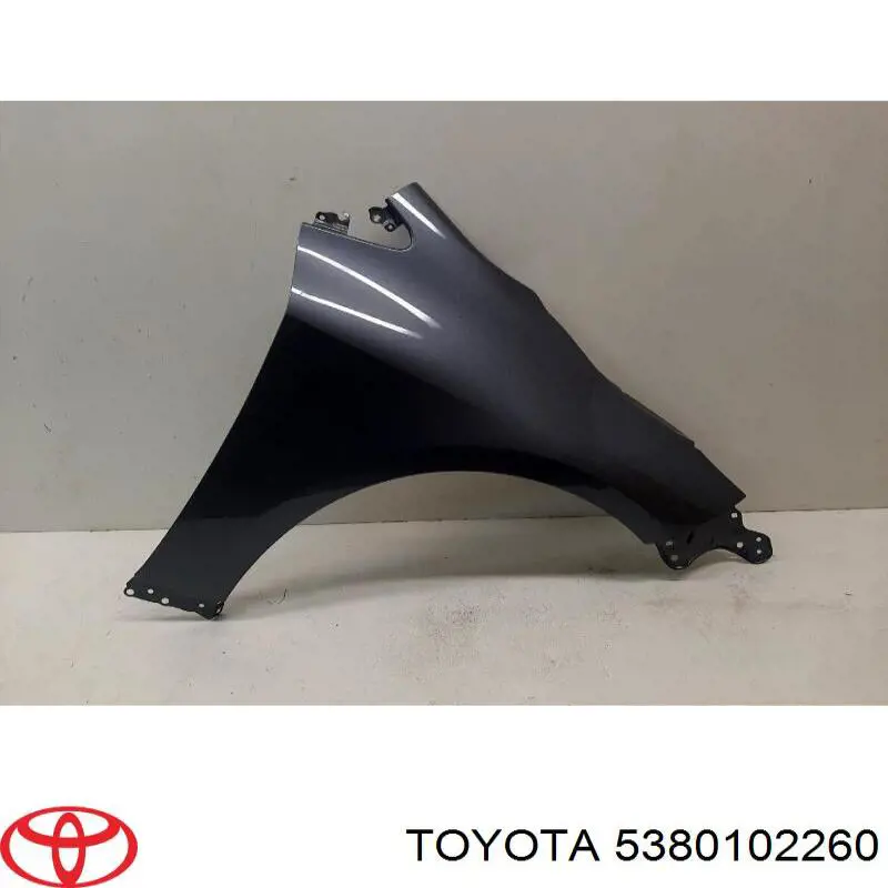 Guardabarros delantero derecho para Toyota Corolla (E21)