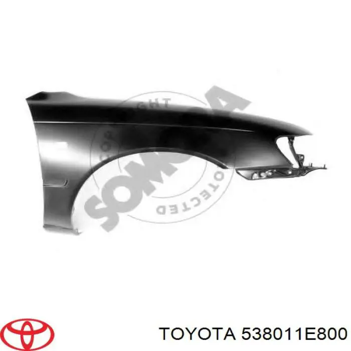 Comprar 538011E800 Toyota Aleta