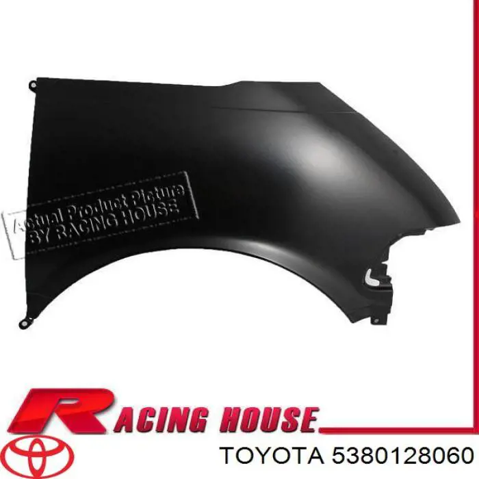 5380128060 Toyota guardabarros delantero derecho