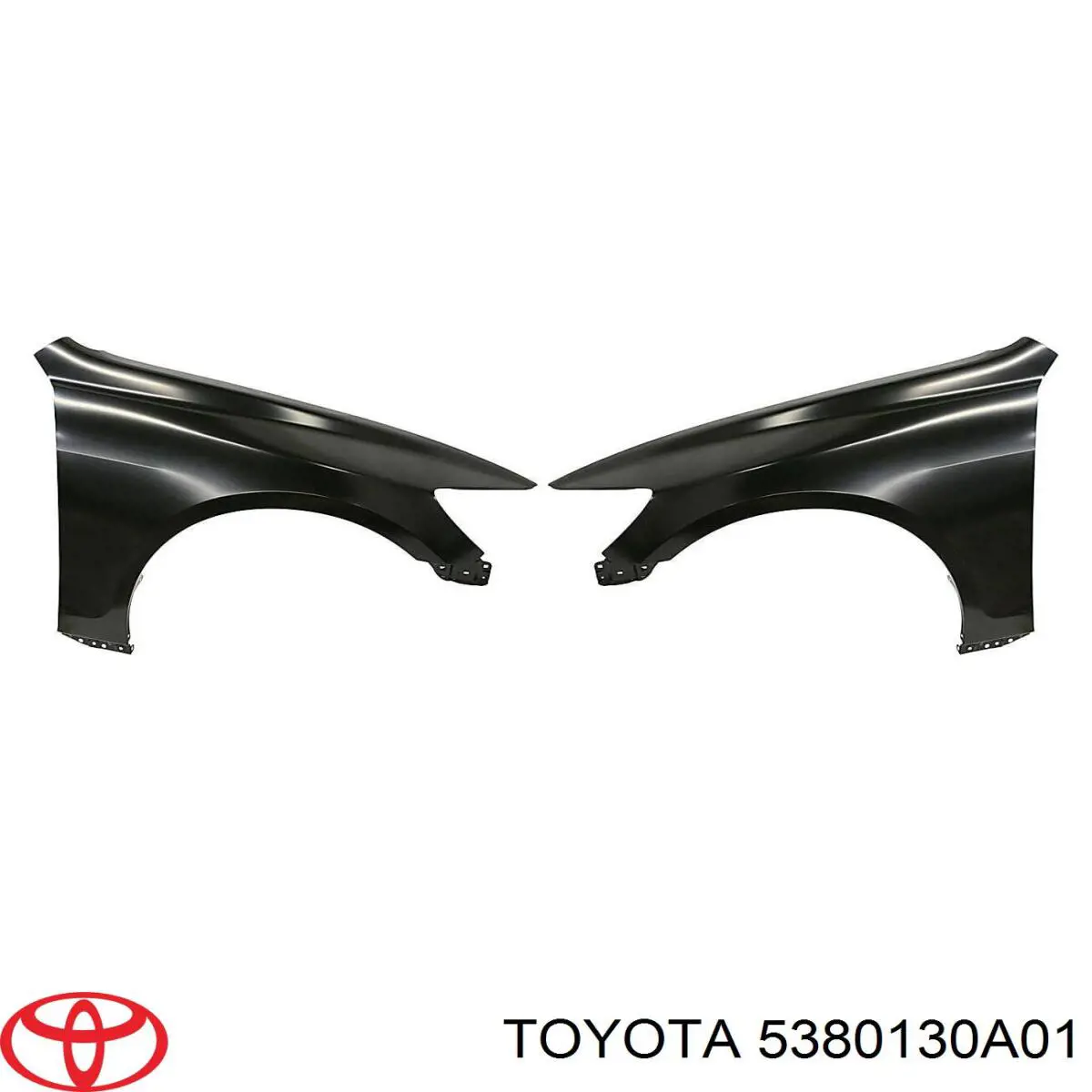 5380130A01 Toyota guardabarros delantero derecho