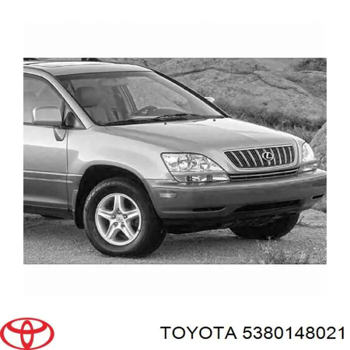 5380148021 Toyota guardabarros delantero derecho