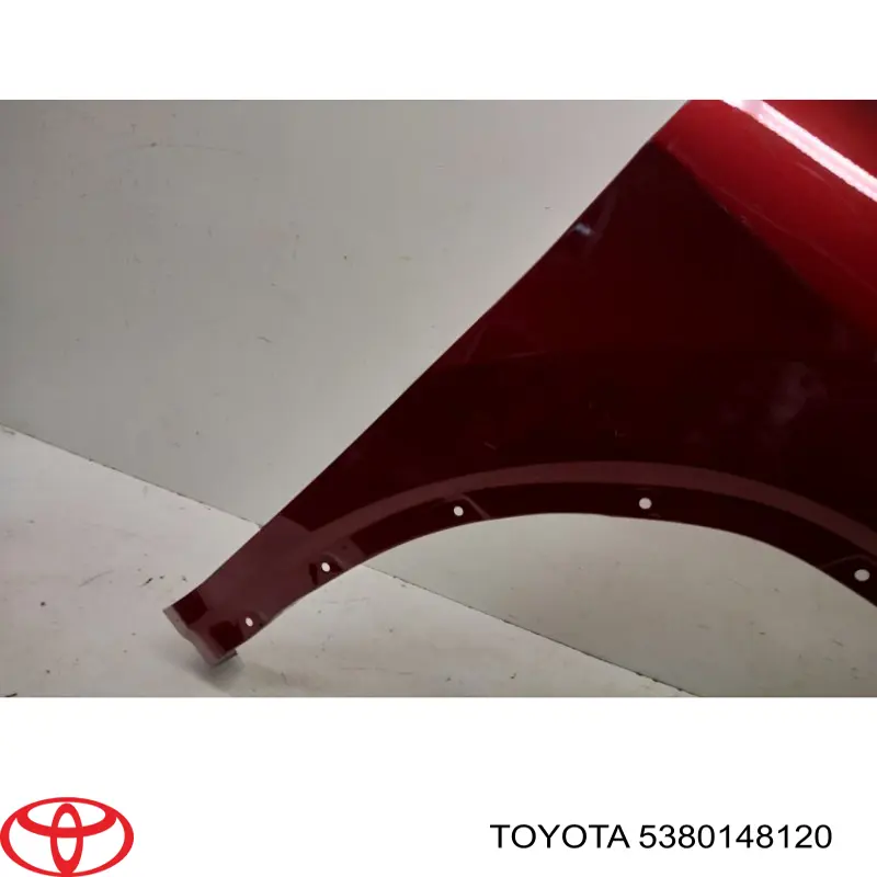 5380148120 Toyota guardabarros delantero derecho