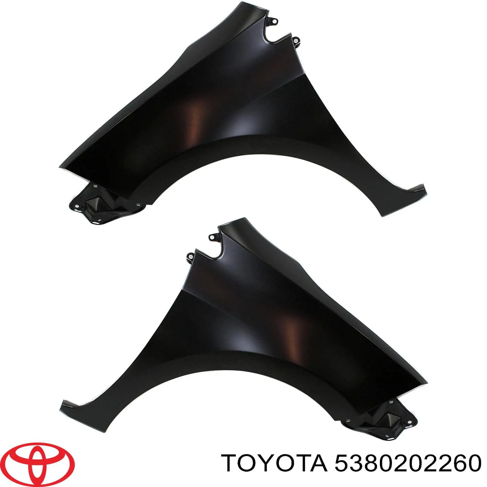 Aleta delantera izquierda Toyota 5380202260 precio, desde 64,05 EUR
