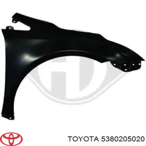 Comprar 5380205020 Toyota Aleta delantera izquierda