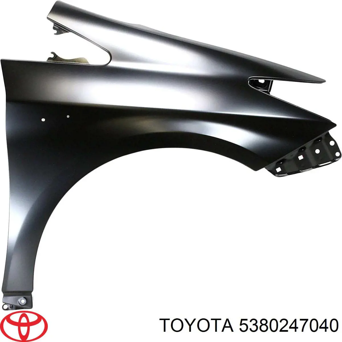 Guardabarros delantero izquierdo para Toyota Prius (ZVW30)
