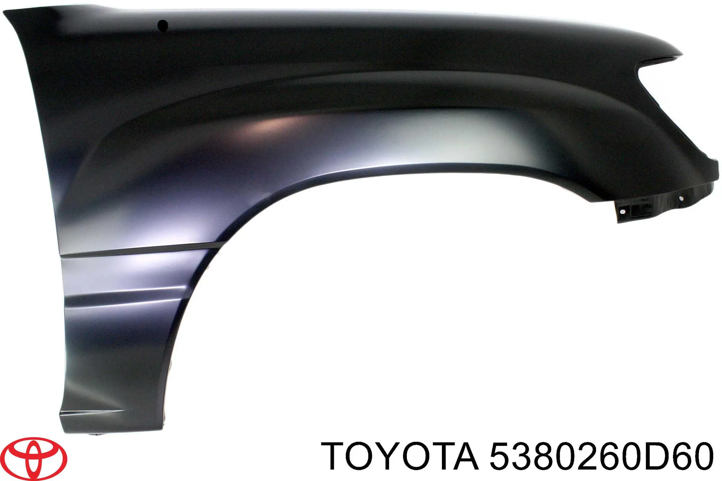 Guardabarros delantero izquierdo para Toyota Land Cruiser (J200)
