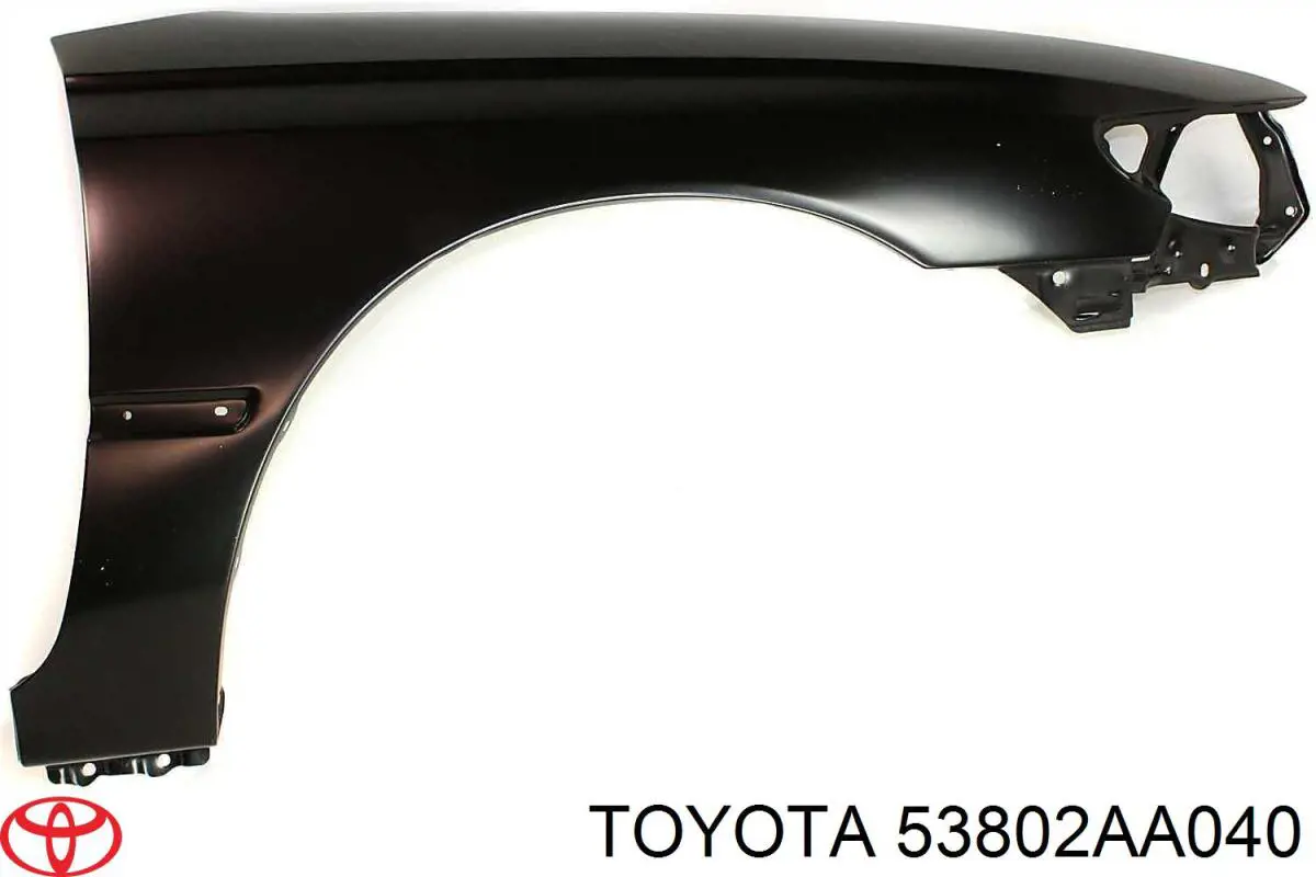 53802AA040 Toyota guardabarros delantero izquierdo