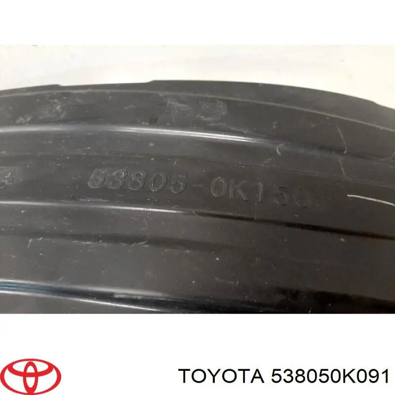 538050K091 Toyota Paso rueda delantero derecho