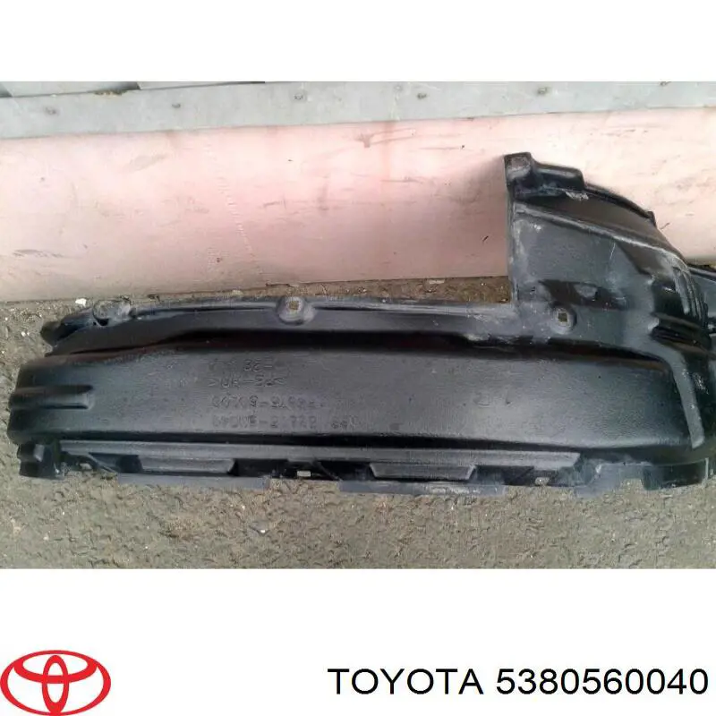 Guardabarros interior derecho, aleta delantera Toyota 5380560040 precio, desde 104,28 EUR