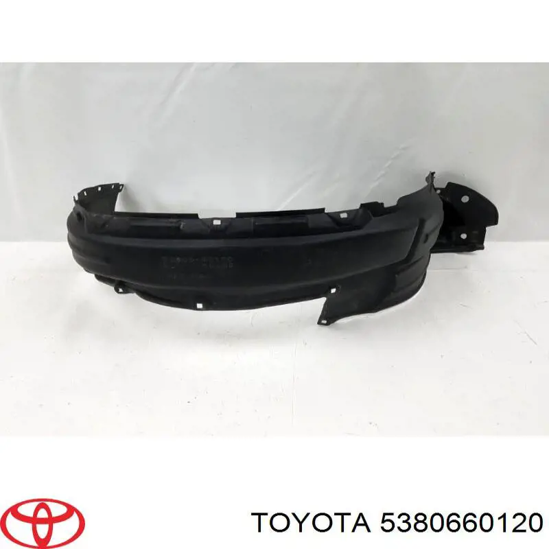5380660120 Toyota Guardalodos interior izquierdo, guardafango delantero