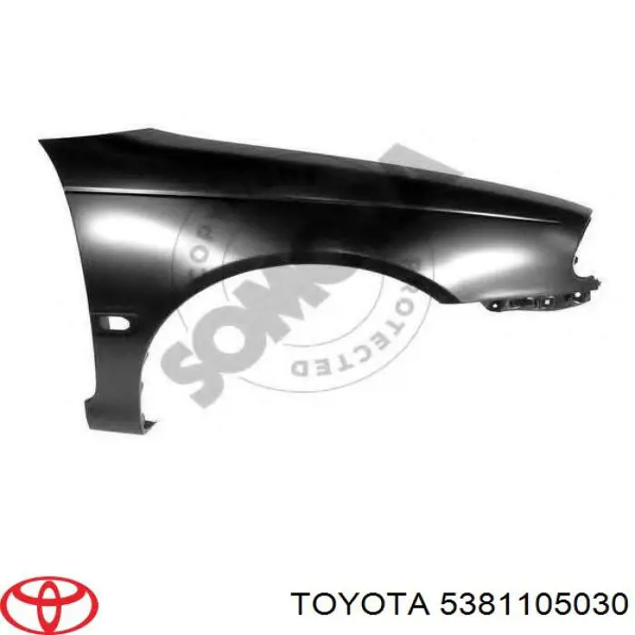 Comprar 5381105030 Toyota Aleta