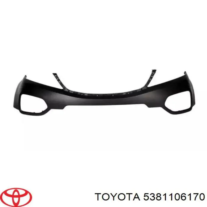 5381106170 Toyota guardabarros delantero derecho