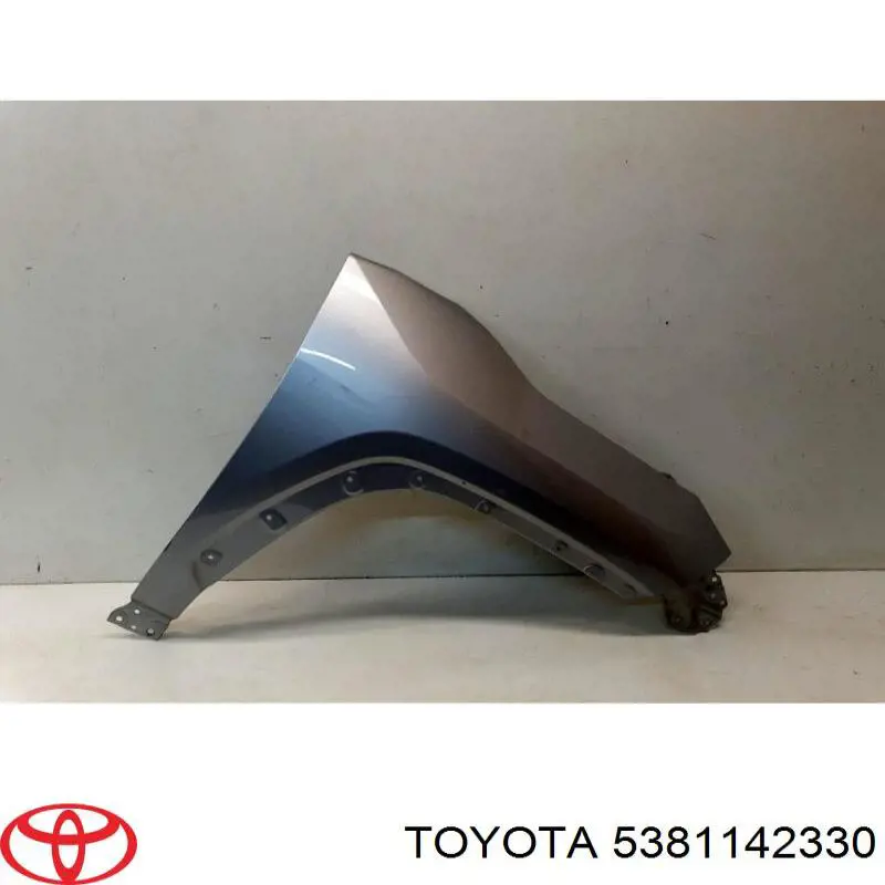 5381142330 Toyota guardabarros delantero derecho