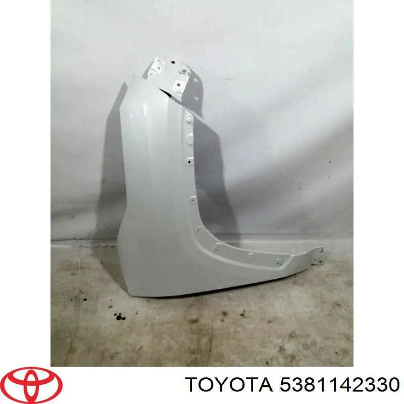 Guardabarros delanteros derecho Toyota 5381142330 precio, desde 156,04 EUR