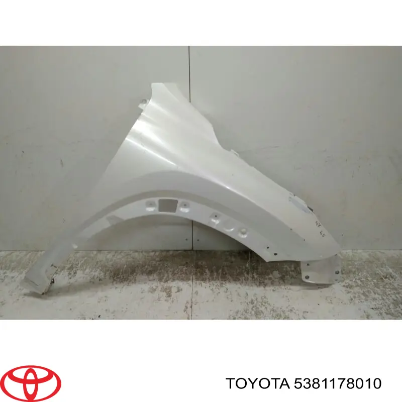 5381178010 Toyota guardabarros delantero derecho