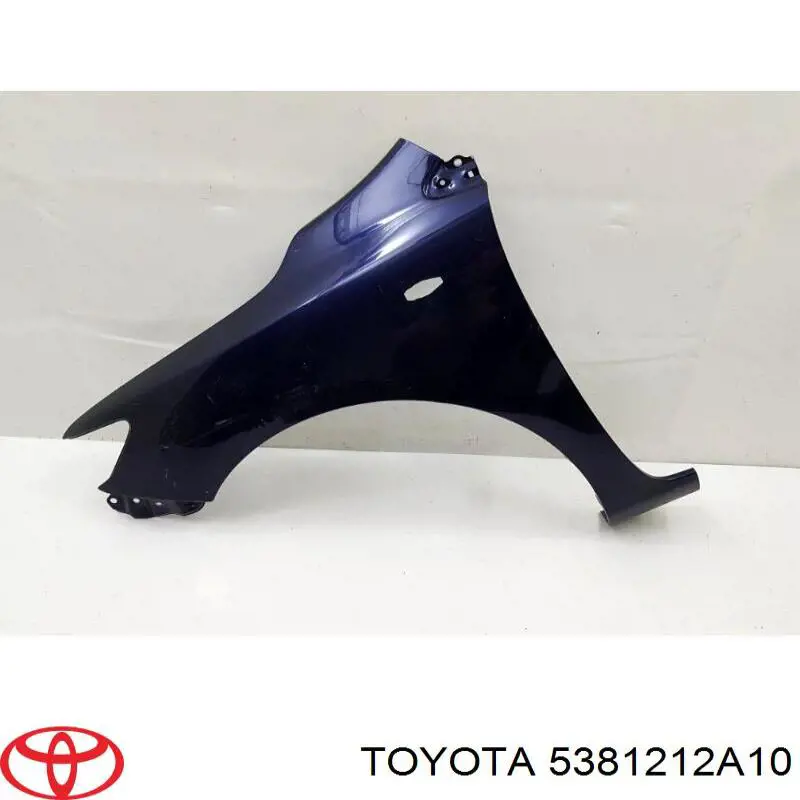Guardabarros delantero izquierdo para Toyota Corolla (E15)
