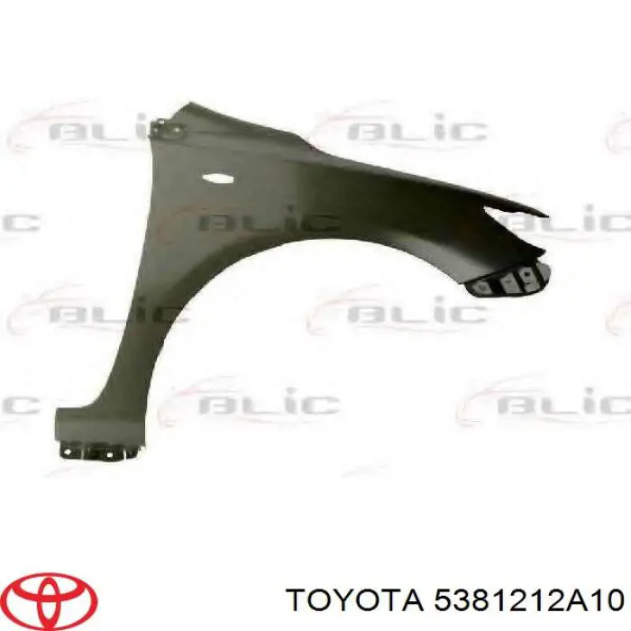Comprar 5381212A10 Toyota Aleta delantera izquierda