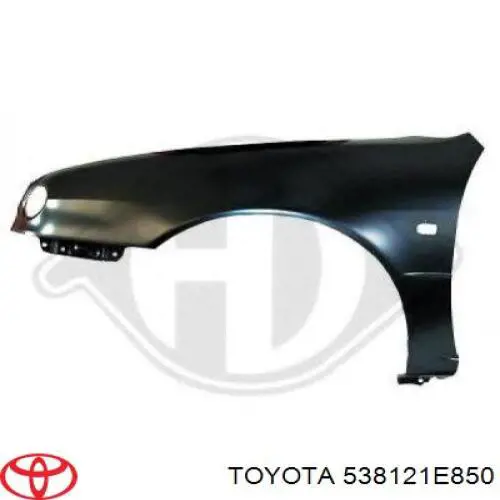 Aleta delantera izquierda Toyota 538121E850 precio, desde 73,28 EUR